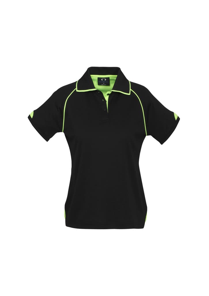 Womens Fusion Short Sleeve Polo — view 1