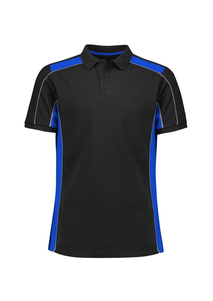 Unisex Grid Short Sleeve Polo — view 1