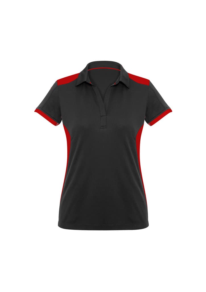 Womens Rival Short Sleeve Polo — view 1