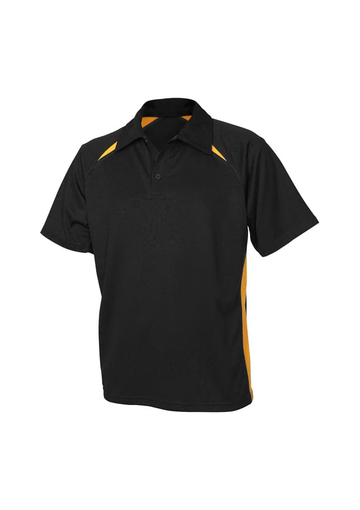 Mens Splice Short Sleeve Polo — view 1