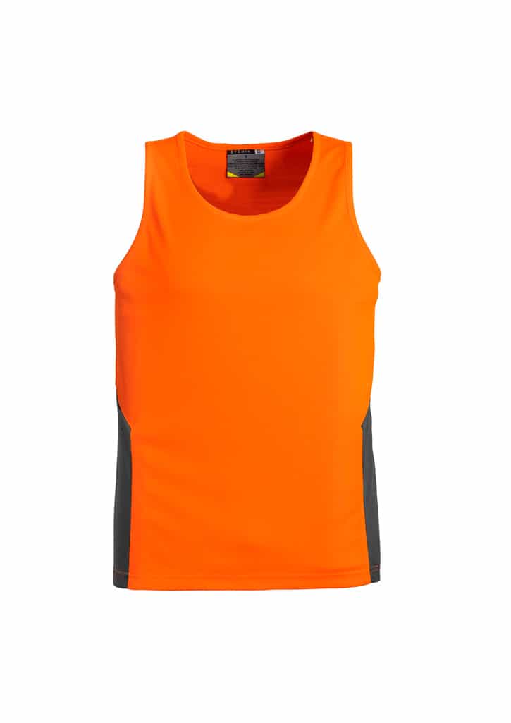 Mens Hi Vis Squad Singlet
