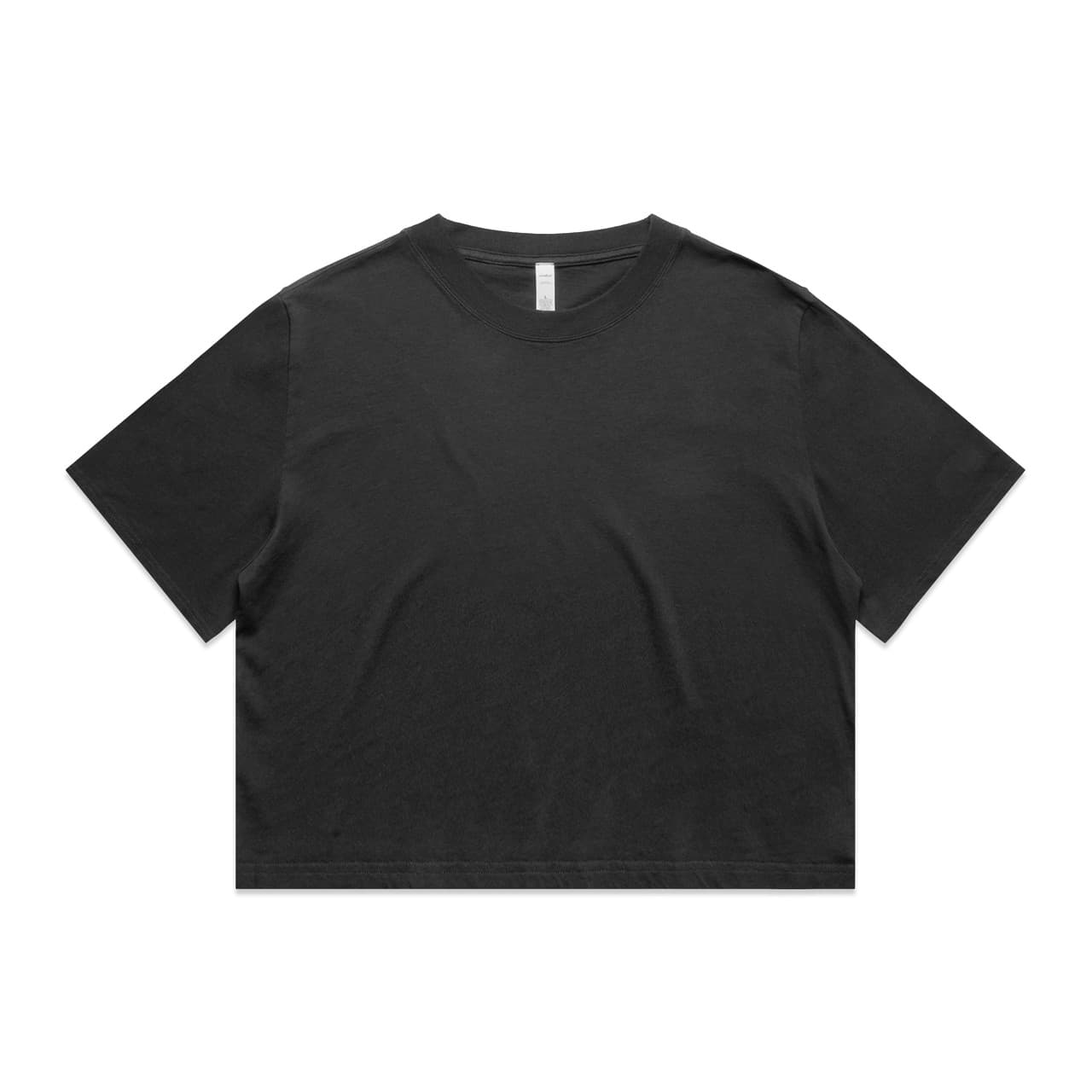 Wo's Heavy Faded Crop Tee — view 1
