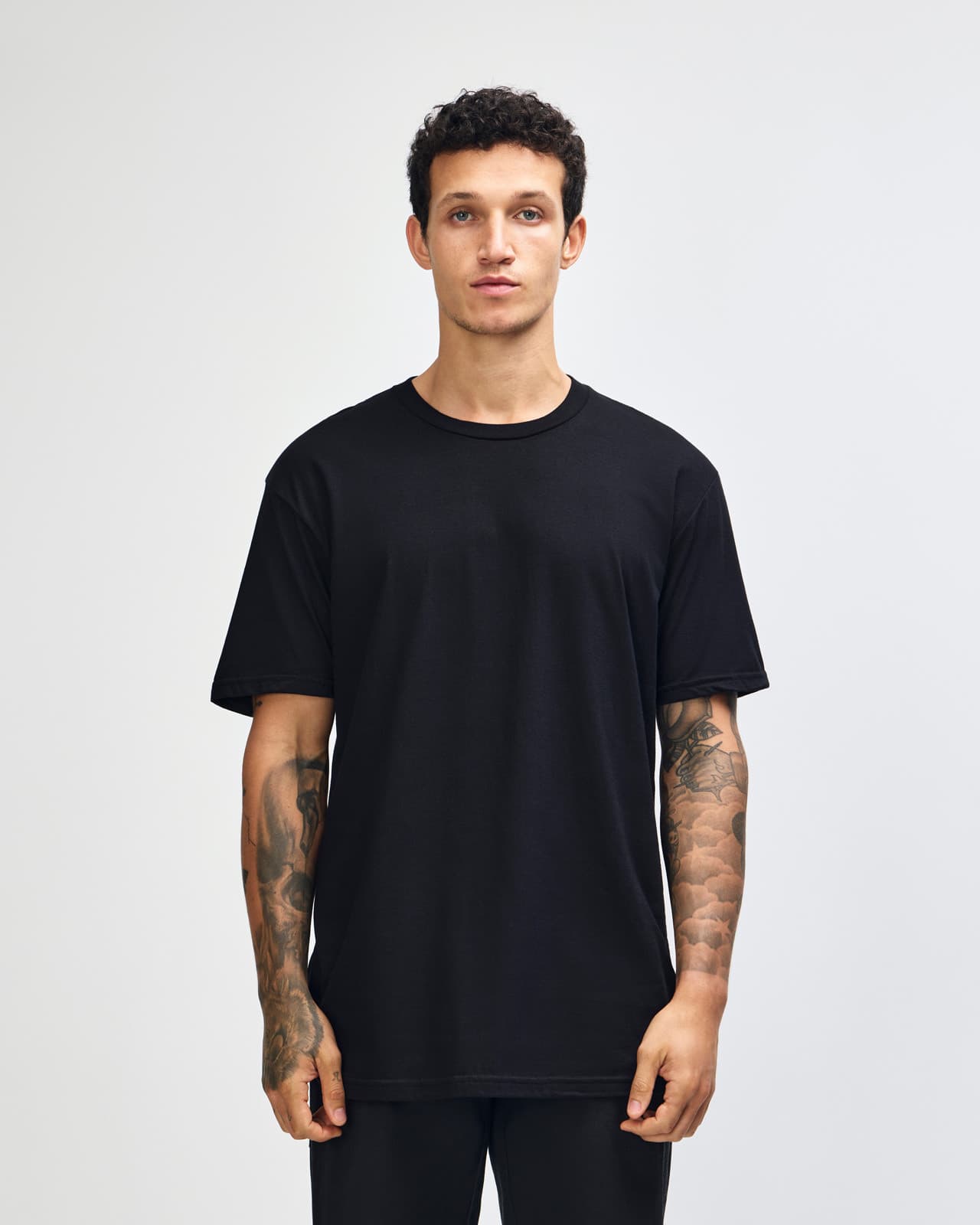American Apparel Unisex Fine Jersey Short Sleeve T-shirt — view 1