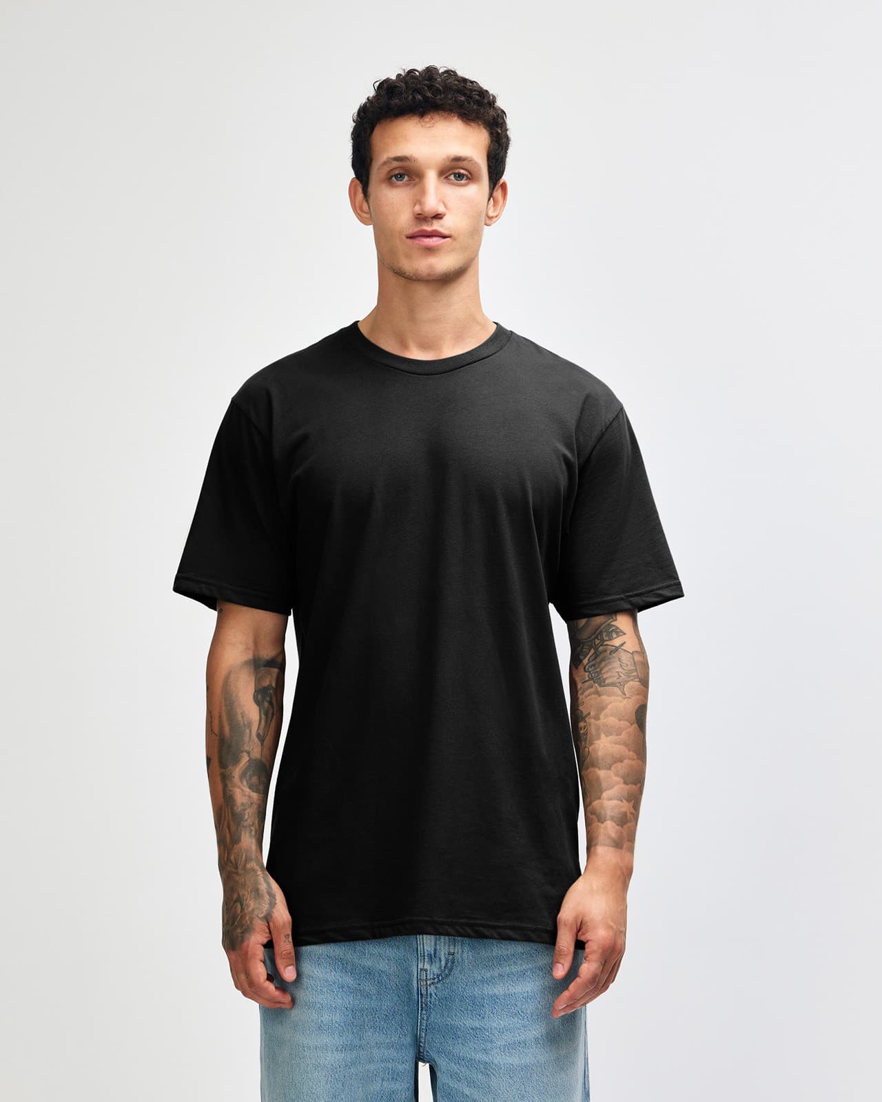 American Apparel Sueded Unisex Short Sleeve T-shirt — view 1
