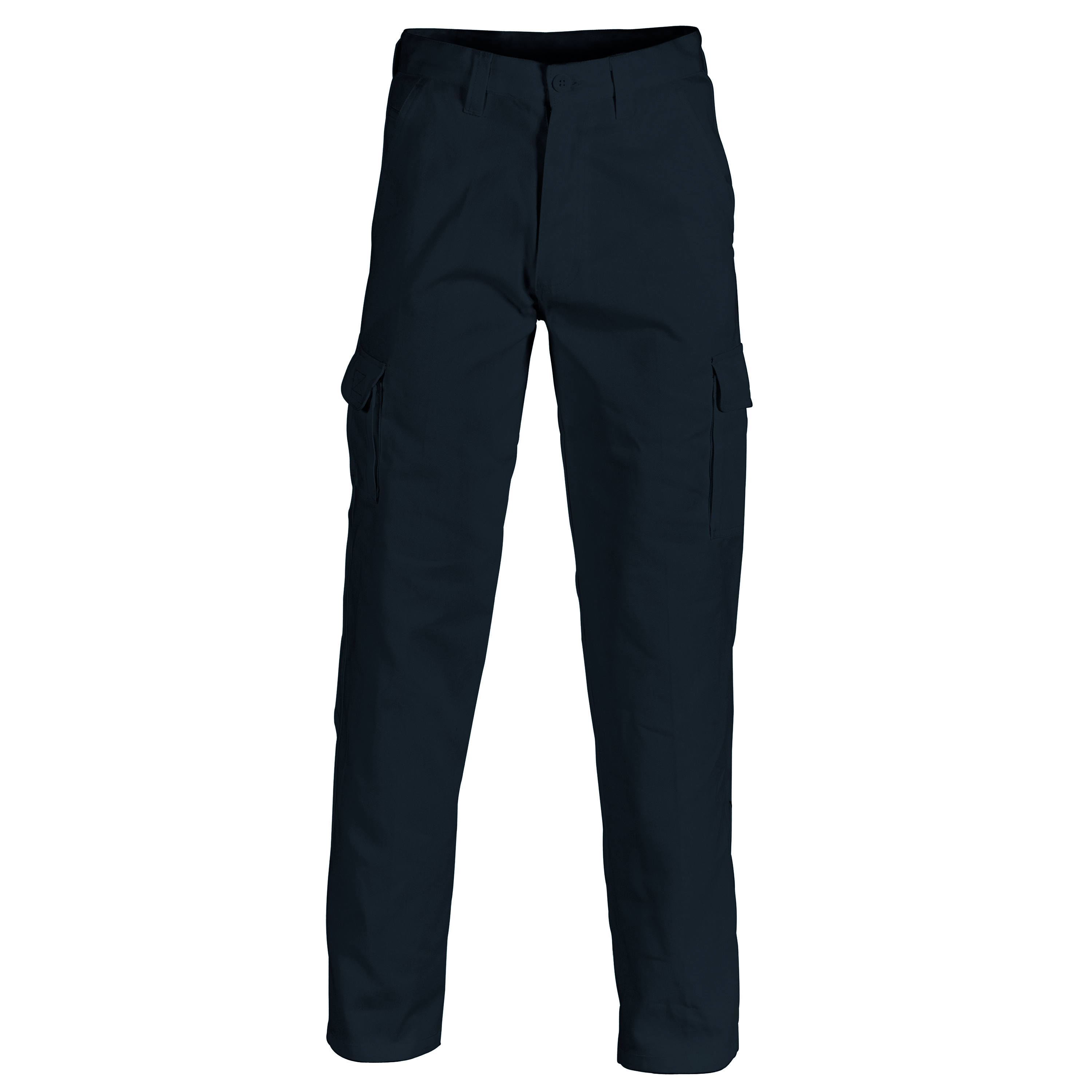 Cotton Drill Cargo Pants — view 1