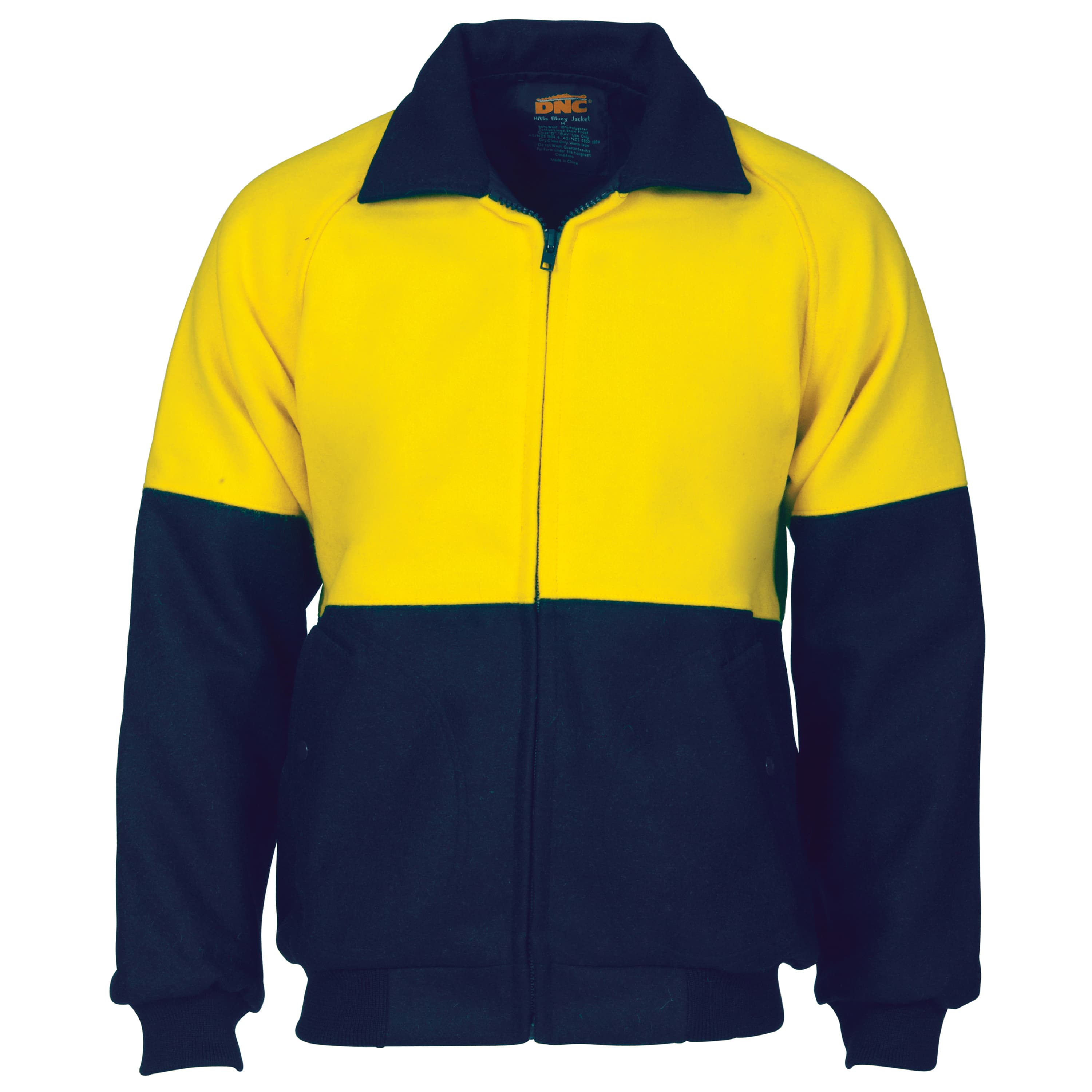HiVis Two Tone Bluey bomber jacket — view 1