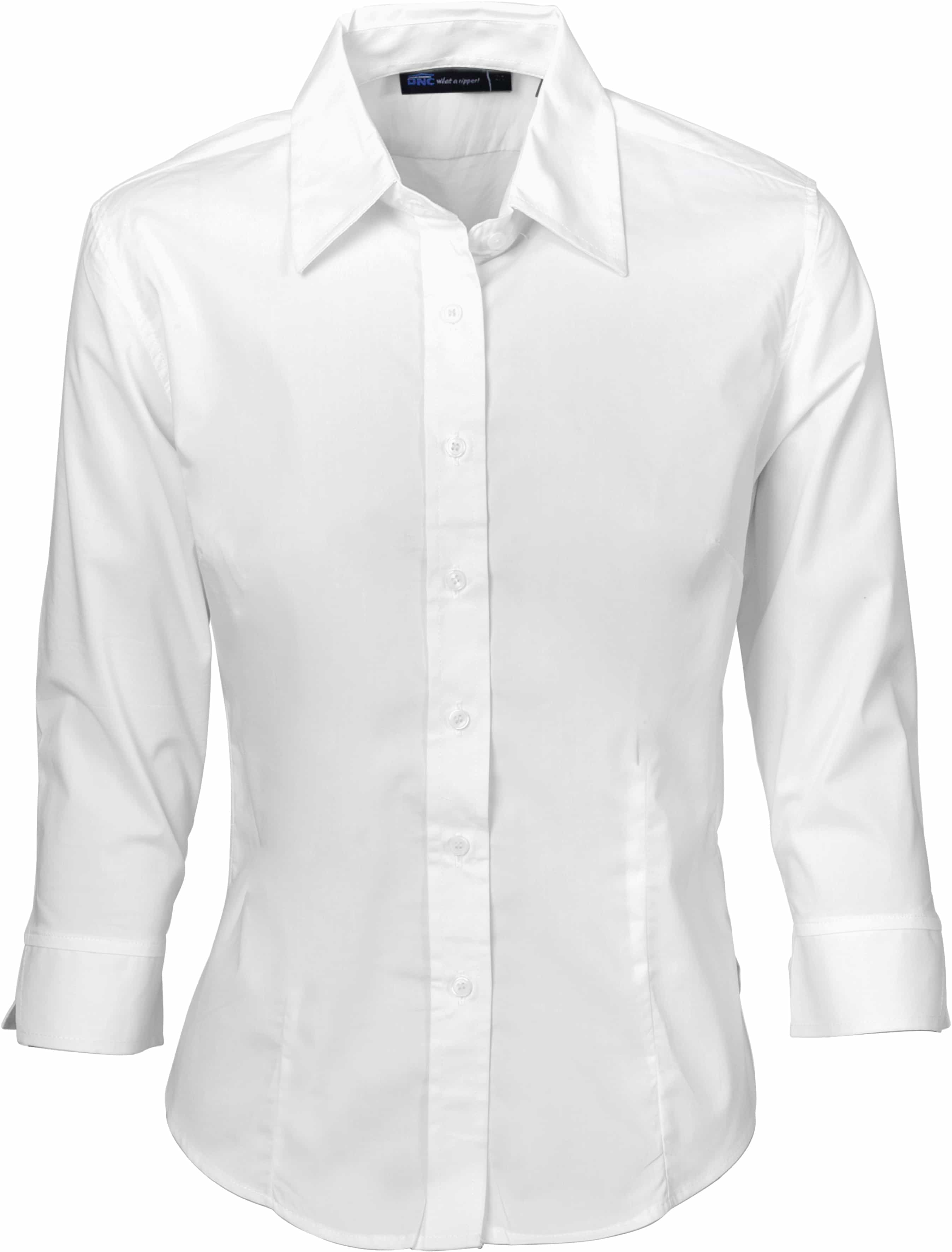 Ladies Premier Stretch Poplin Business Shirts - 3/4 Sleeve