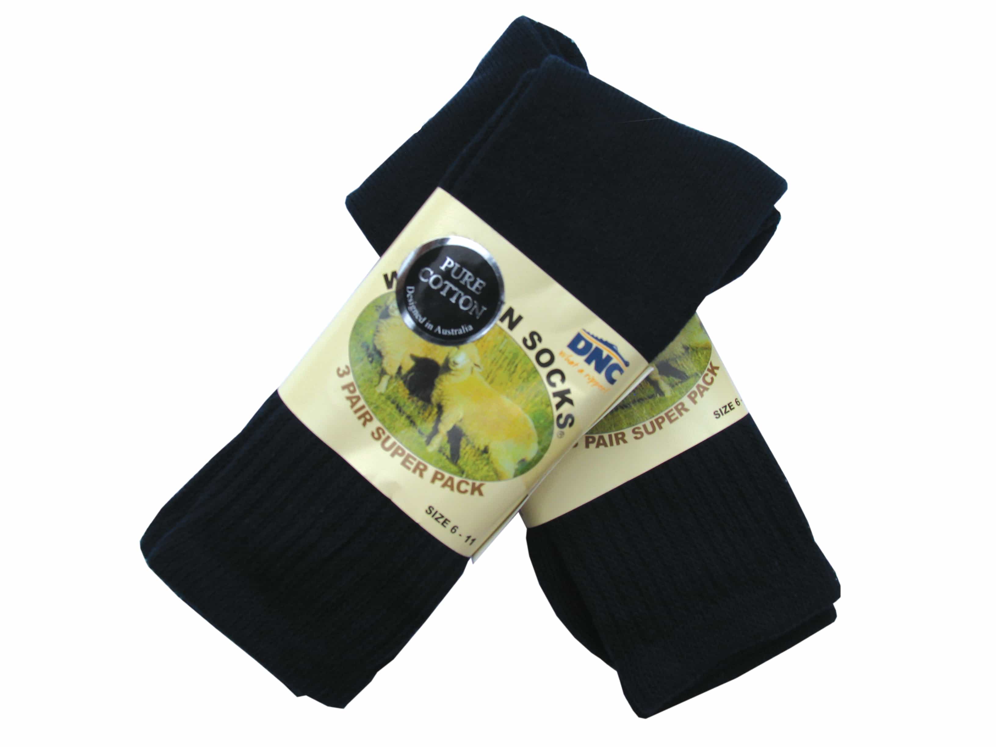 100% Cotton Socks