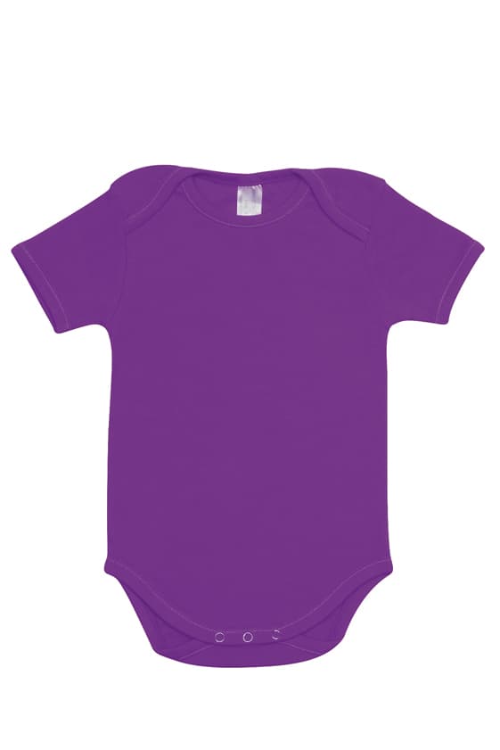 Baby Short Sleeve Romper — view 1