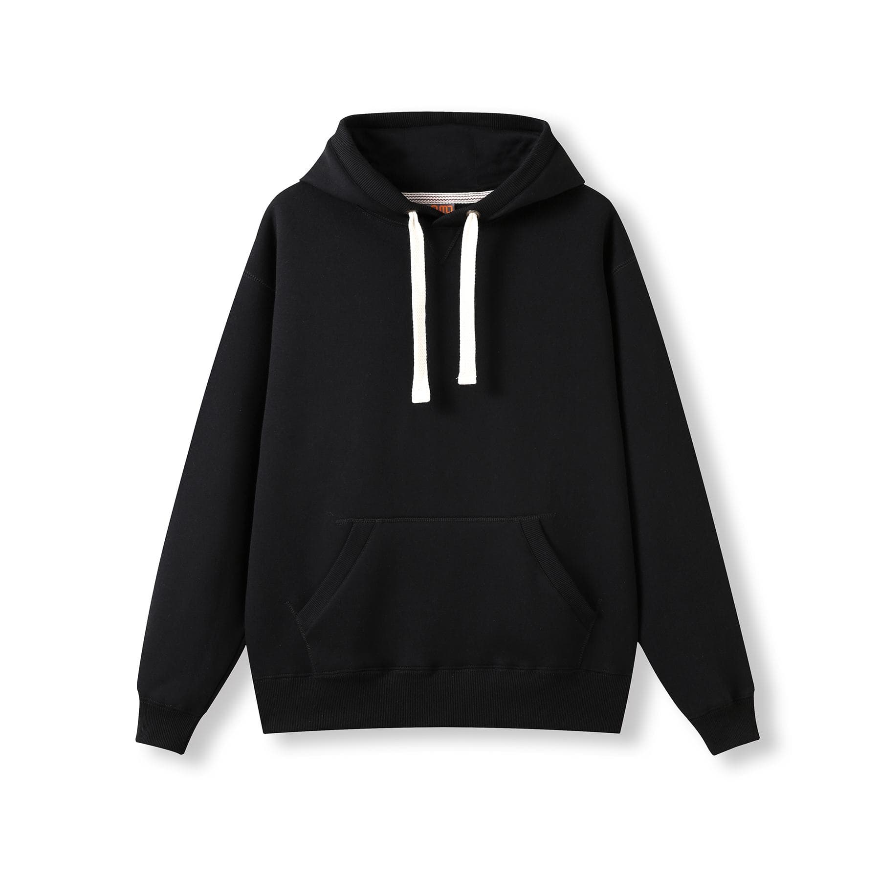 Mens Brushed Heavy Fleece Hoodie — view 1