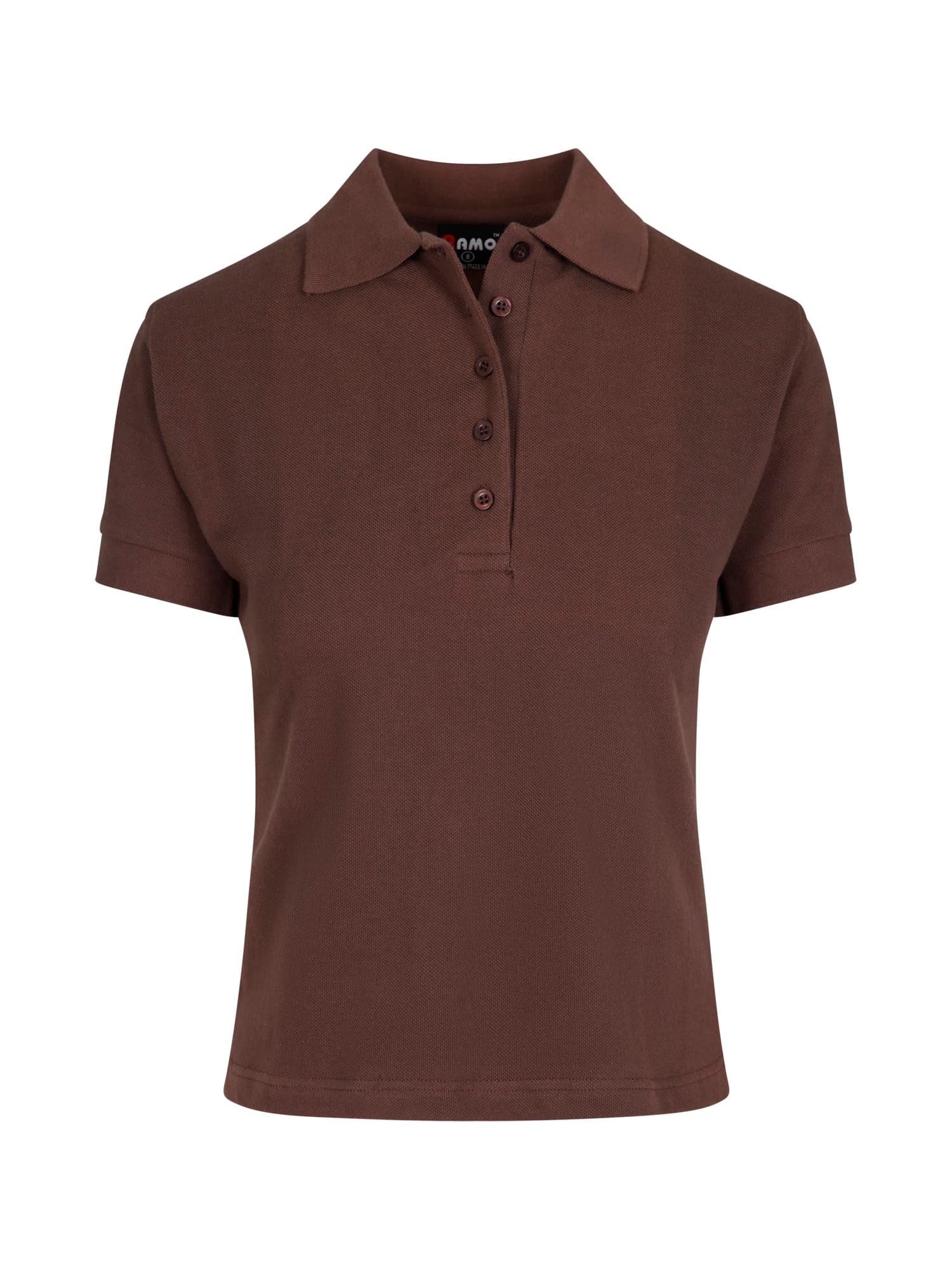 Women's Cotton Pigment Dyed Polo — view 1