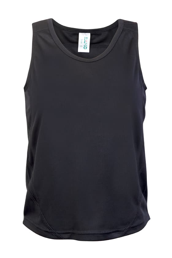 Kids Accelerator Cool-Dry Singlet — view 1