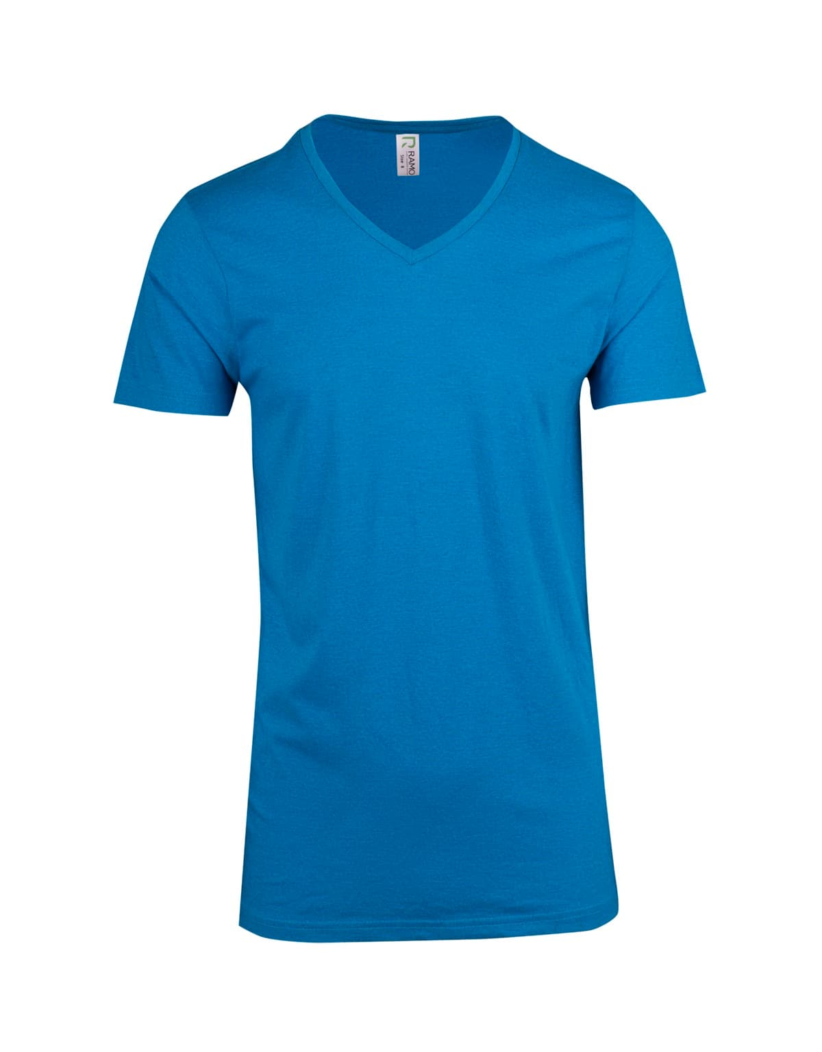 Mens Marl V-neck T-shirt — view 1